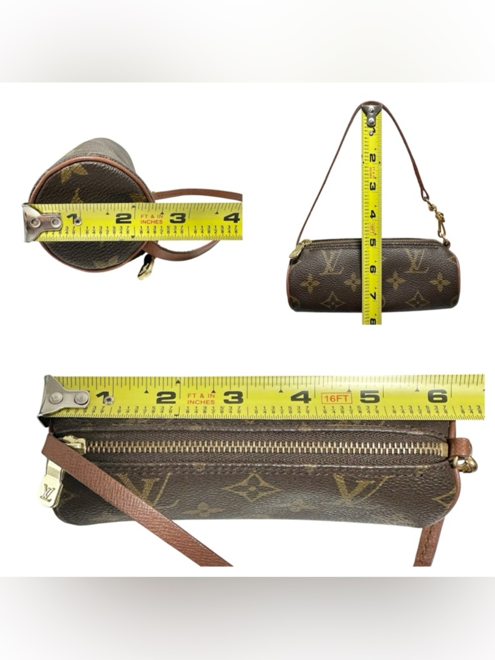 Louis Vuitton Monogram Vintage Papillon Mini Bag - Picture 14 of 16